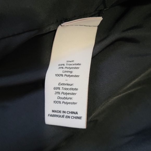 $695 Unworn Cinq A Sept Jungle Headset Karlie Bead Detail Blazer in Black - Picture 11 of 13